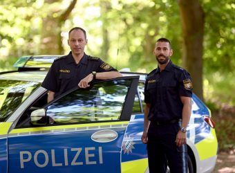Polizeidirektor Klaus Hofbeck, Polizeioberkommissar Matthias Kammerer_1000