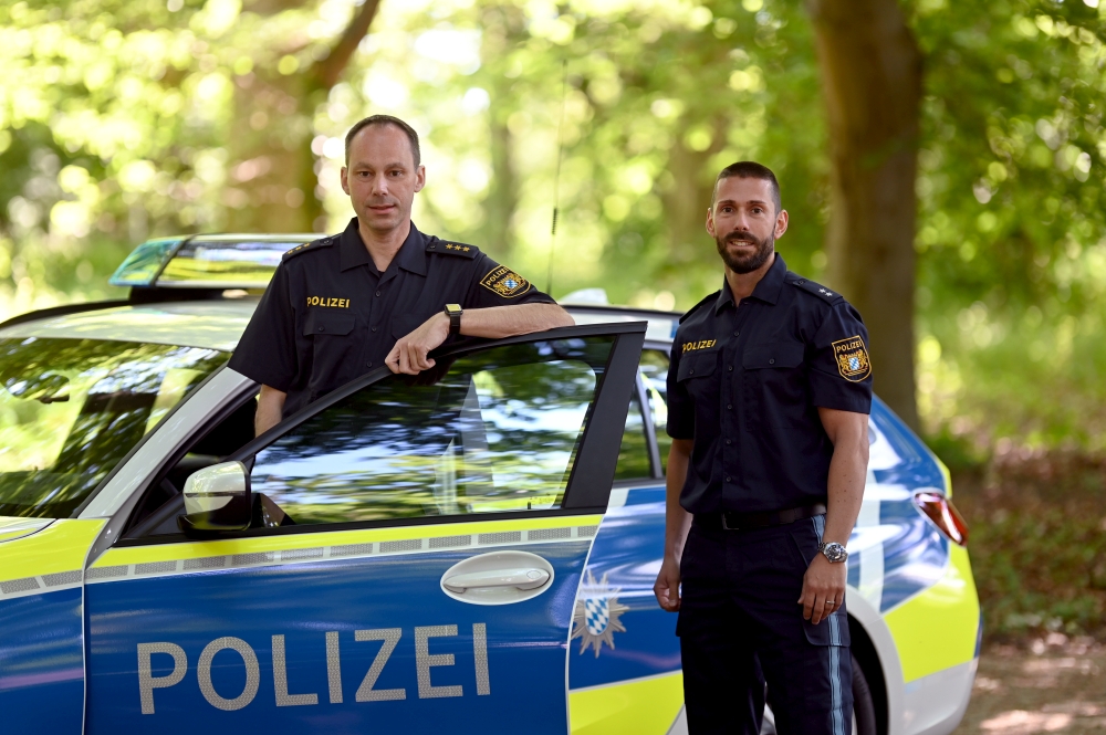 Polizeidirektor Klaus Hofbeck, Polizeioberkommissar Matthias Kammerer_1000