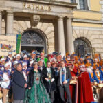 Schlüsselübergabe an das Prinzenpaar der Narrwalla Ingolstadt 2023