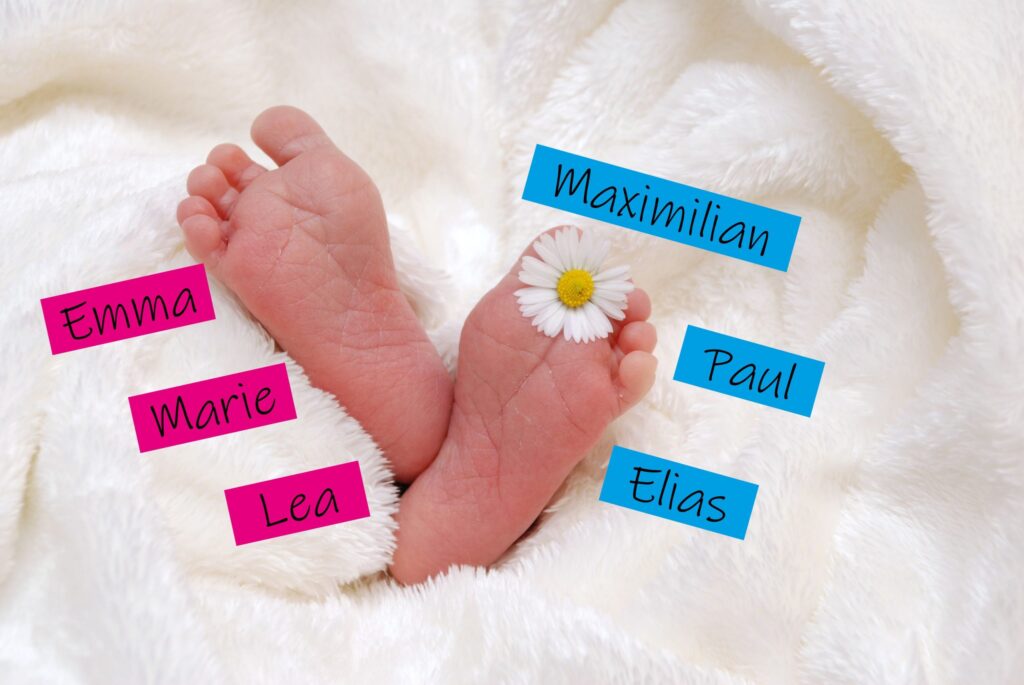 Beliebte Vornamen 2022 Stadt Ingolstadt