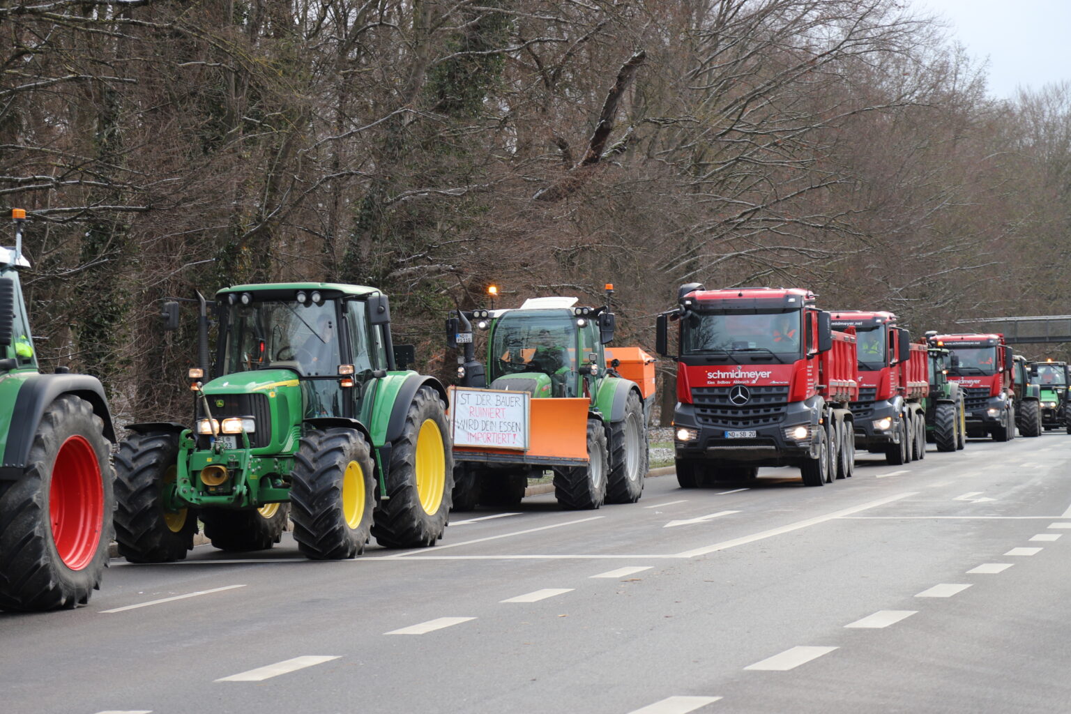 Zusammenfassung Der Polizei Nach Dem Protest-Tag Der Landwirte | IN ...