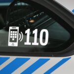 Polizeiauto 110 Dienstfahrzeug Bayerische Polizei