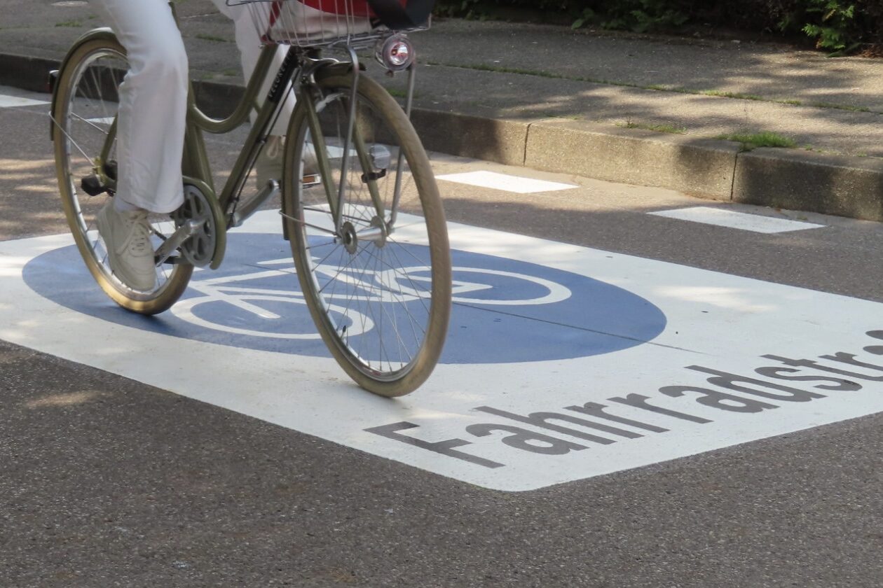 Eröffnung Fahrradstraße