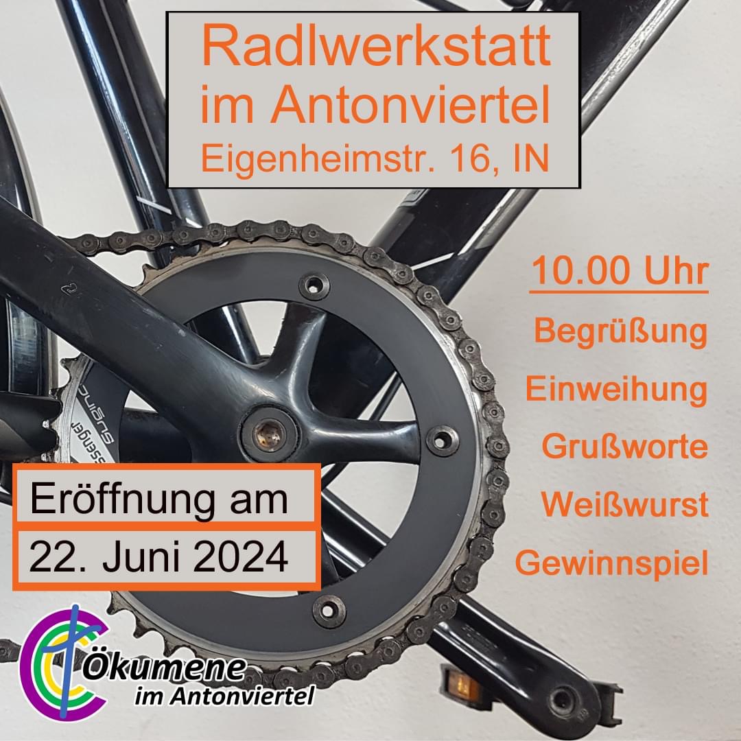 Eröffnung Fahrradwerkstatt