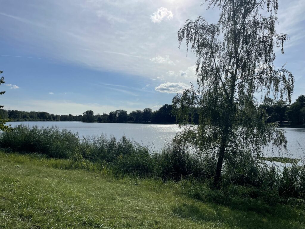 Mit dem Bus zum Baggersee