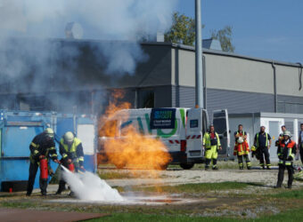 33 Feuerwehren üben bei den SWI