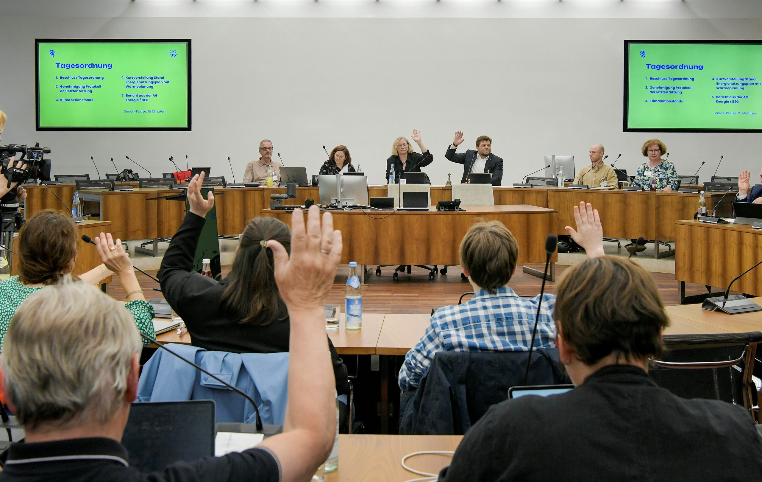 Sitzung des Klimabeirates im Großen Sitzungssaal