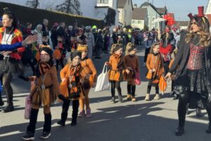 Faschingsumzug in Gerolfing