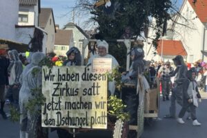 Faschingsumzug in Gerolfing