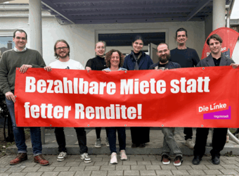 (von links nach rechts: Moritz Fuchs, Jan Windecker, Henrike Theling, Melihat Bal, Lina Schwarzott, Dominik Eigner, Christian Pauling, Valentin Förg – weitere Vorstandsmitglieder waren aufgrund terminlicher Überschneidungen nicht vor Ort)