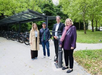 Eröffnung Fahrradabstellanlage Klinikum