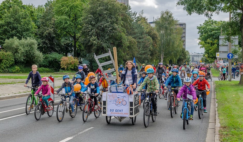 Kidical Mass (c) ADFC Jürgen Ilchmann