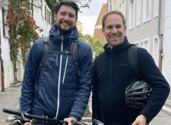 Michael Hofmann r. und Norbert Homner l.