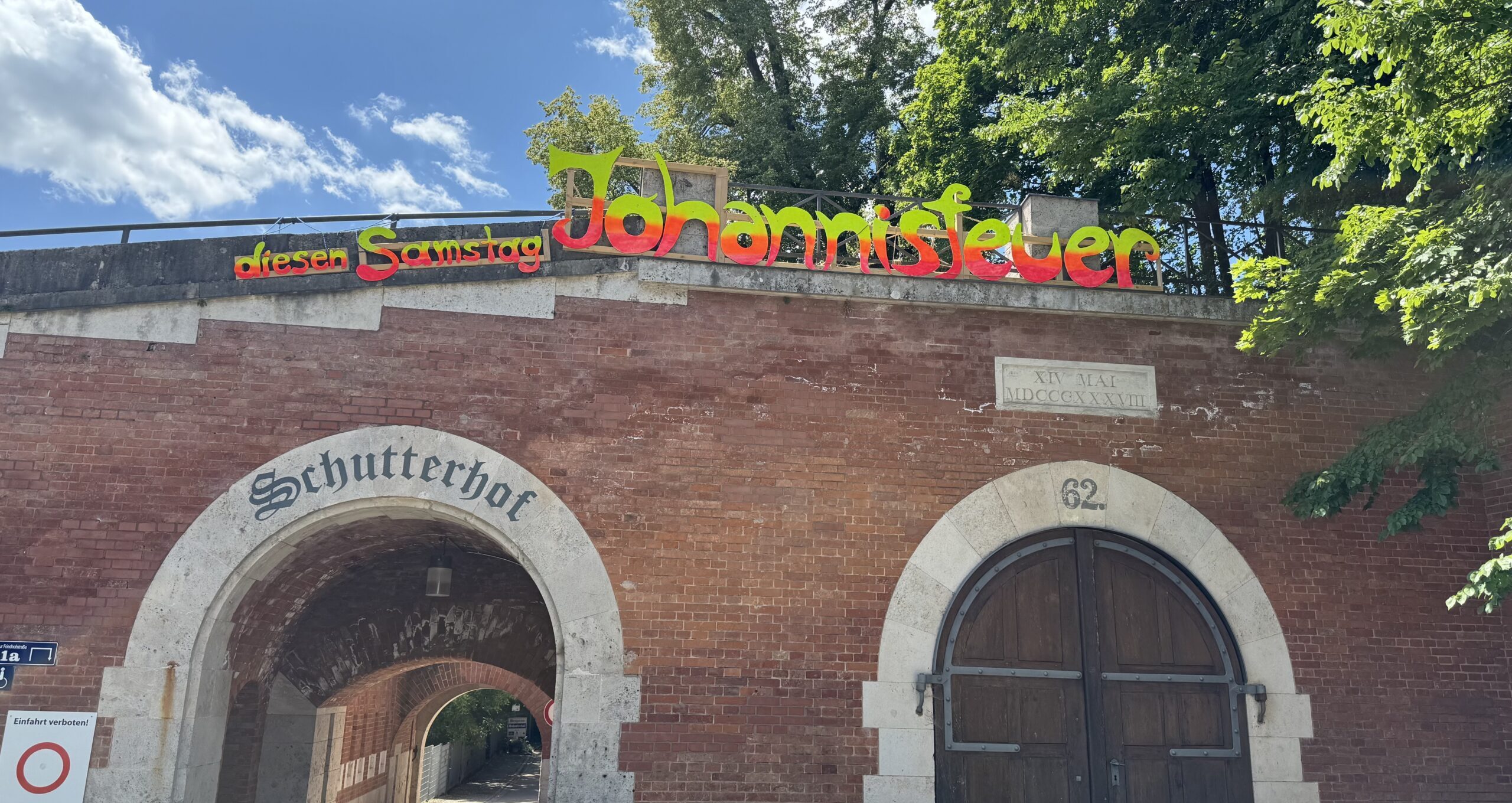 Johannisfeuer der Münsterritter