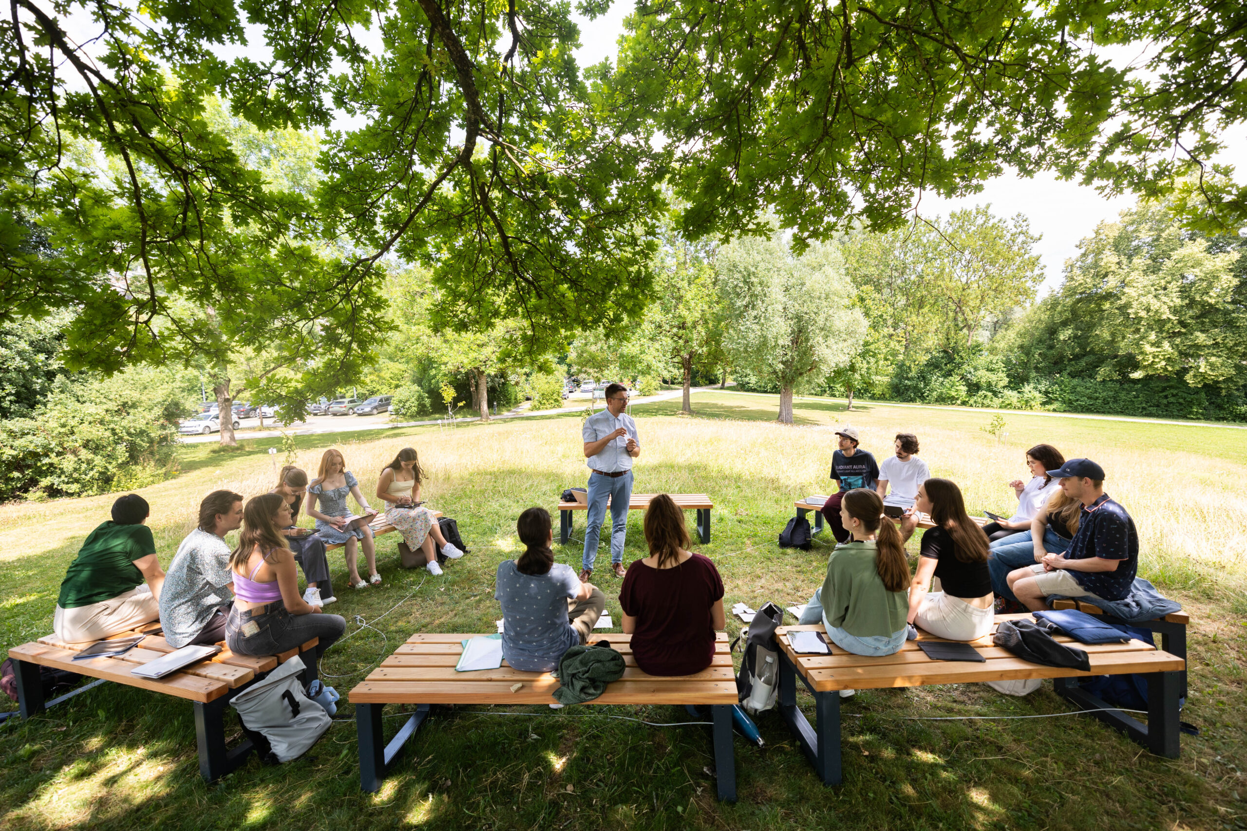 Lernen unter freiem Himmel: Neuer Outdoor Classroom eröffnet