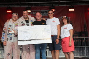 Fun Arena Charity Spendenübergabe