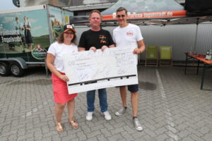 Fun Arena Charity Spendenübergabe