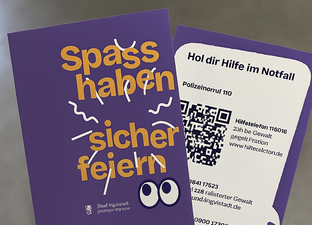 Spaß haben-sicher feiern