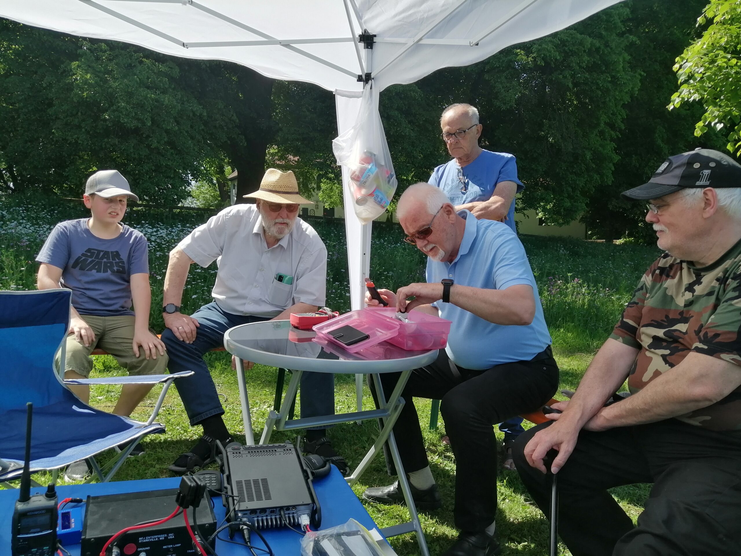 Beim Sommerfest der Funkamateure gibt es viel zu entdecken Foto Kurka