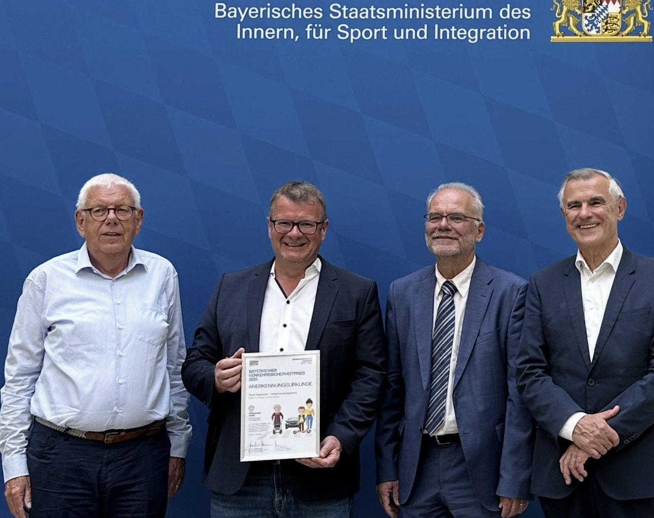 Verleihung Verkehrssicherheitspreis