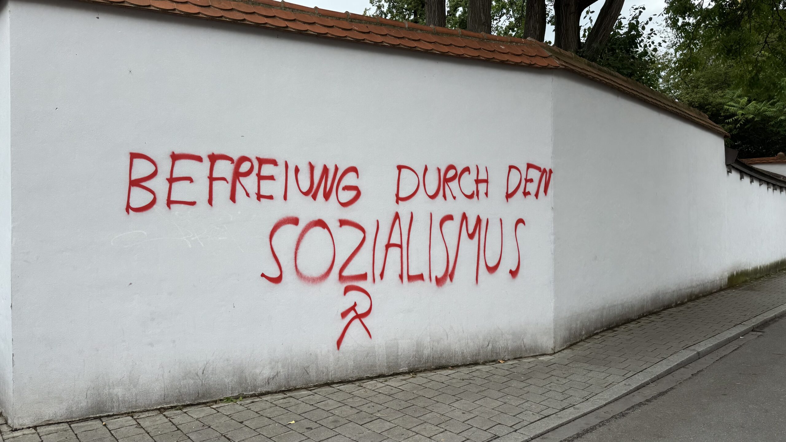 Schmierereien in der City
