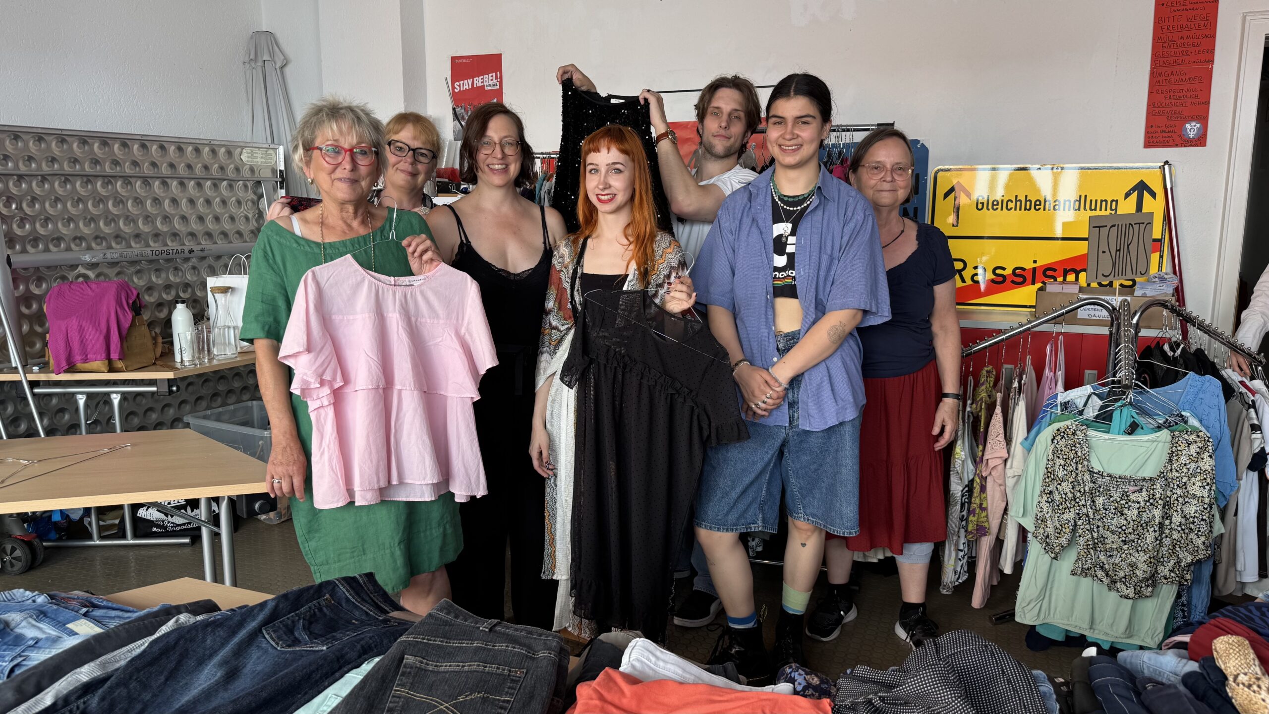 Kleidertauschparty DIE LINKE