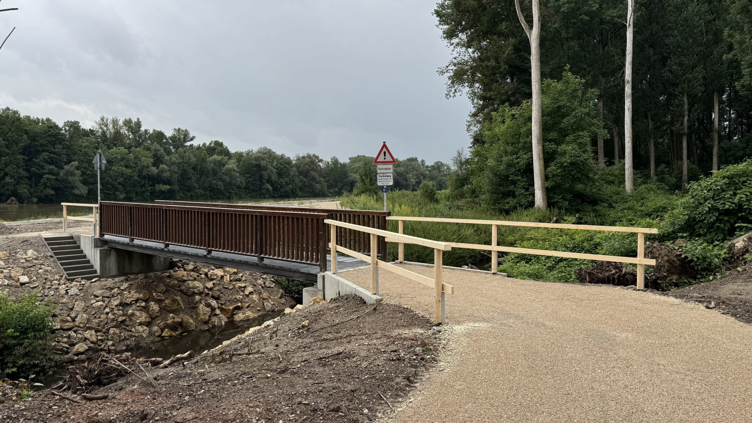 Umbau Treidelweg fertig