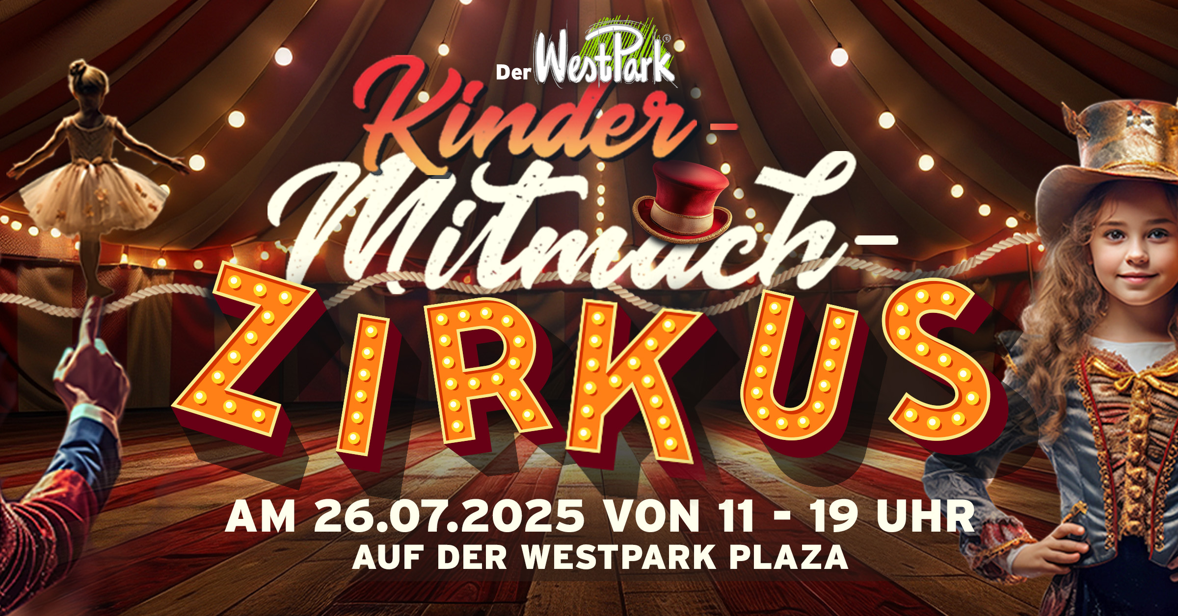 westpark_Veranstaltungsbanner_westpark kinder mitmach zirkus_2400x1256