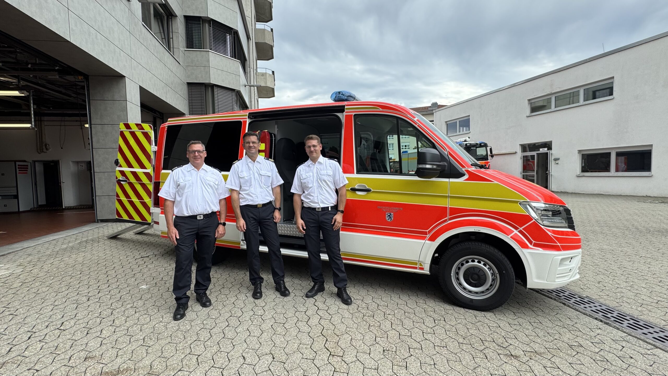 Neuer Werkstattwagen Feuerwehr
