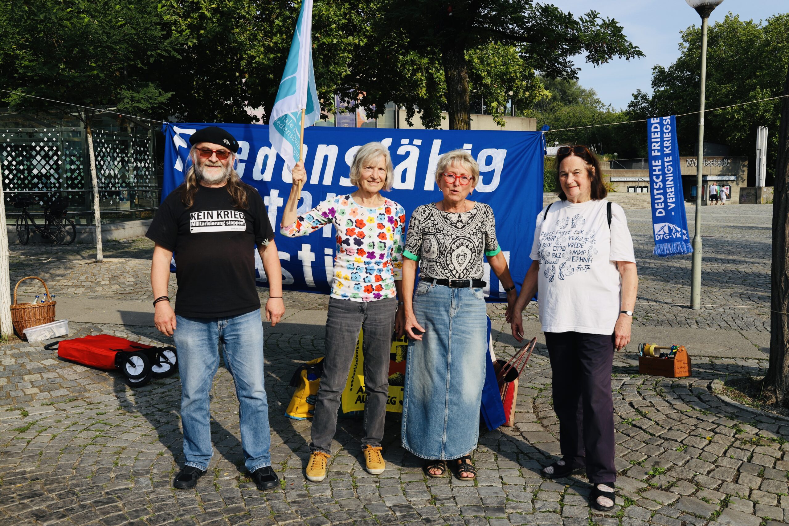 Hiroshima mahnt/Kundgebung