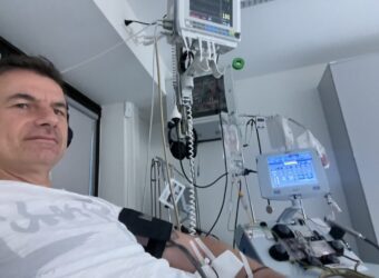 Foto: Klaus Nieberle leistete vor kurzem eine Blutstammzellspende. Foto: privat
