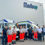 Die modernen Rettungswagen sind für Einsätze unter räumlich anspruchsvollen Bedingungen ausgelegt. Nach der Abnahme vor Ort in Slowenien folgten Transport, Einbau der Funktechnik und die Auslieferung nach Ingolstadt.