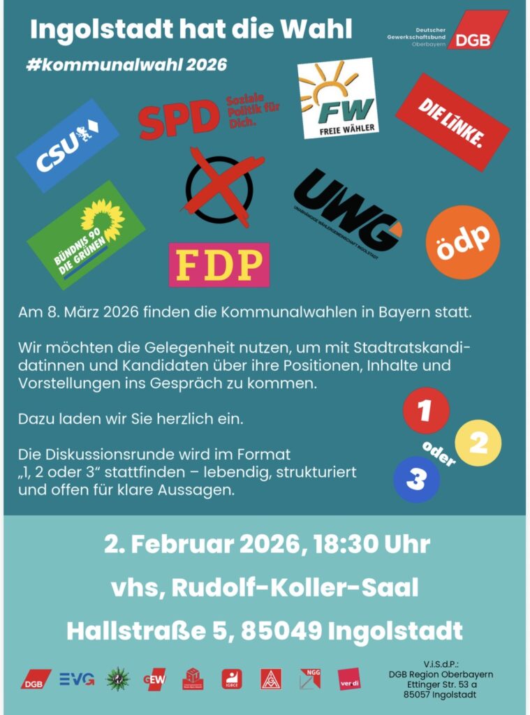 Ingolstadt hat die Wahl