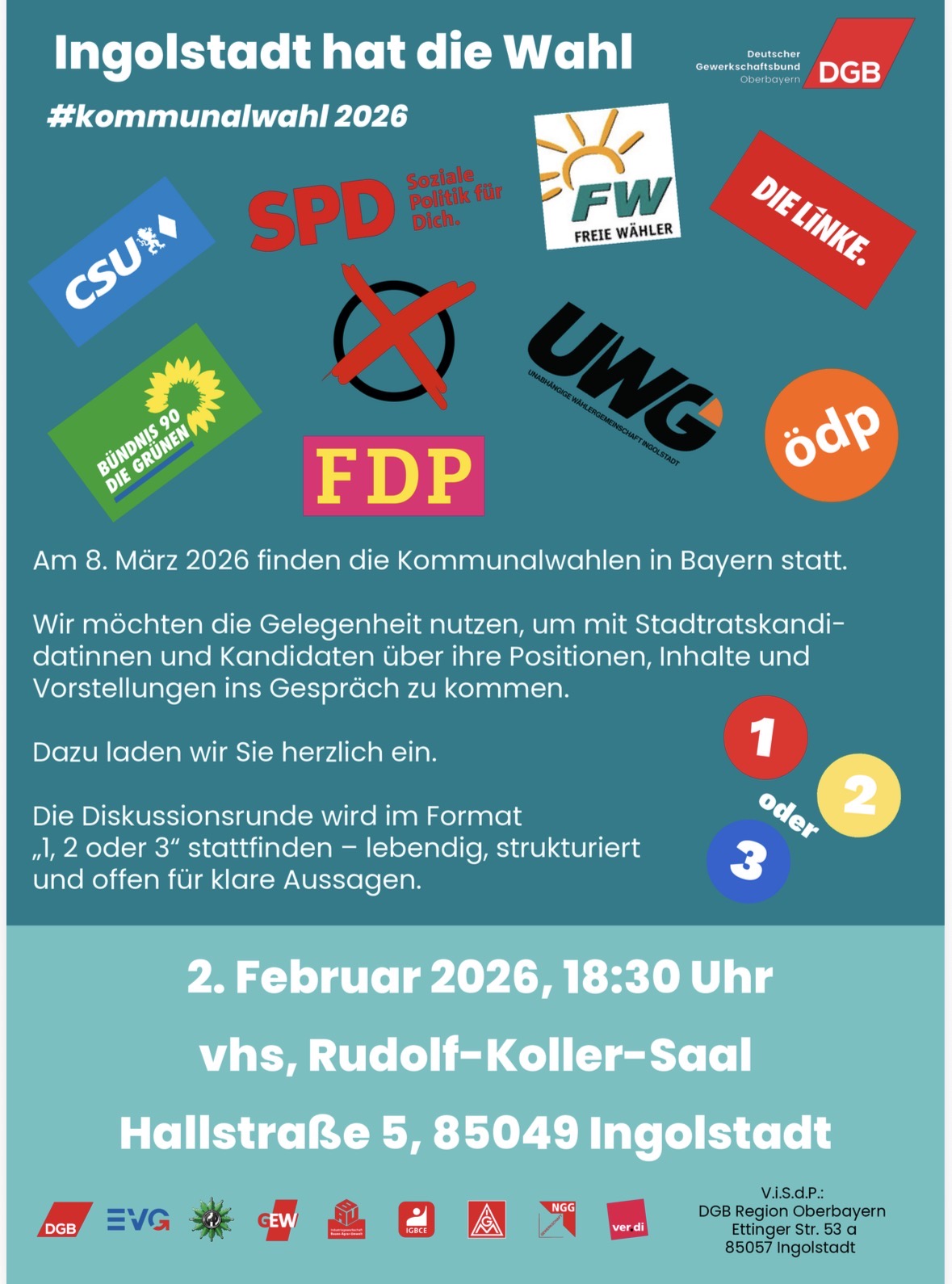 Ingolstadt hat die Wahl