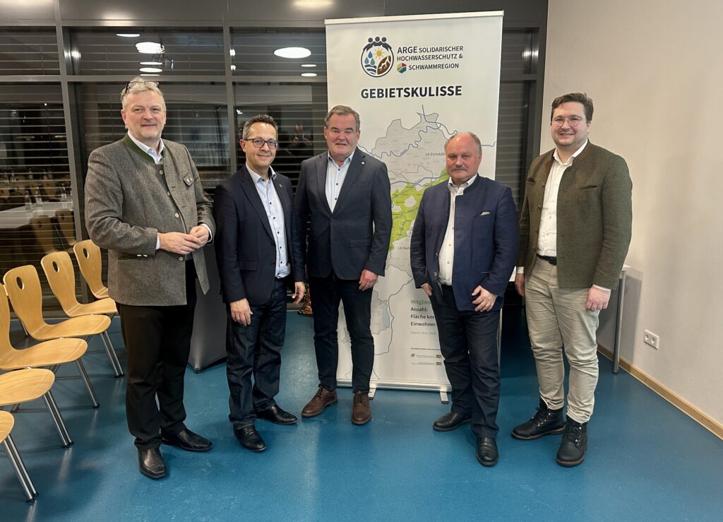 ARGE setzt auf Modellregion, dezentrale Maßnahmen und Echtzeit-Frühwarnsystem