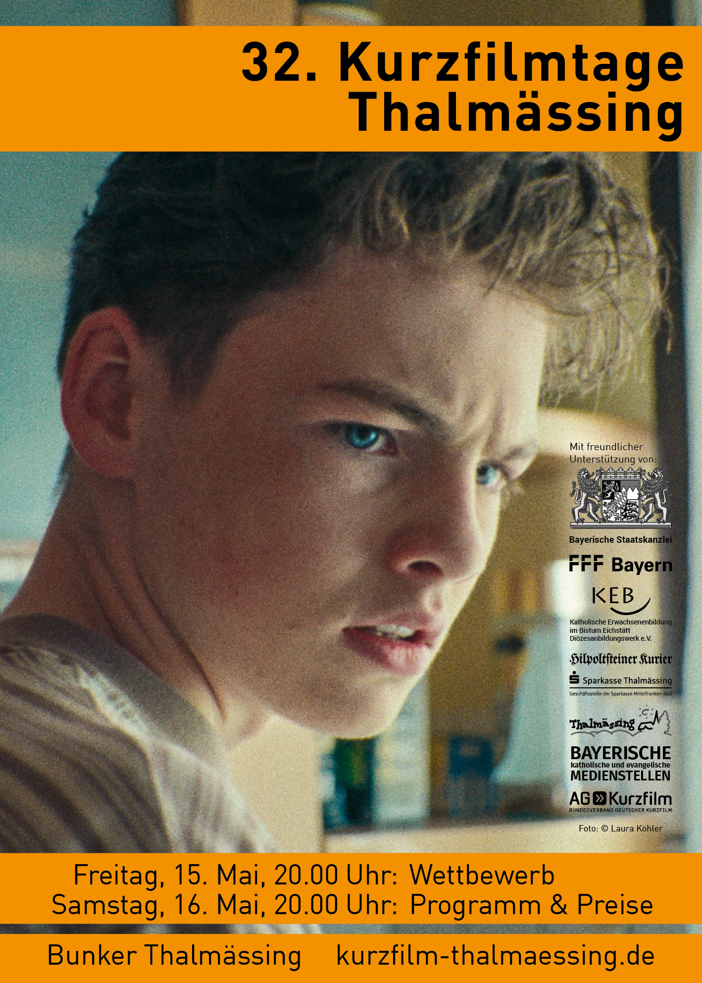 Die Kurzfilmtage Thalmässing haben ihre treuen Fans und so ist der Bunker an beiden Abenden immer ganz schön voll, wenn die Kurzfilme über die Leinwand flimmern.