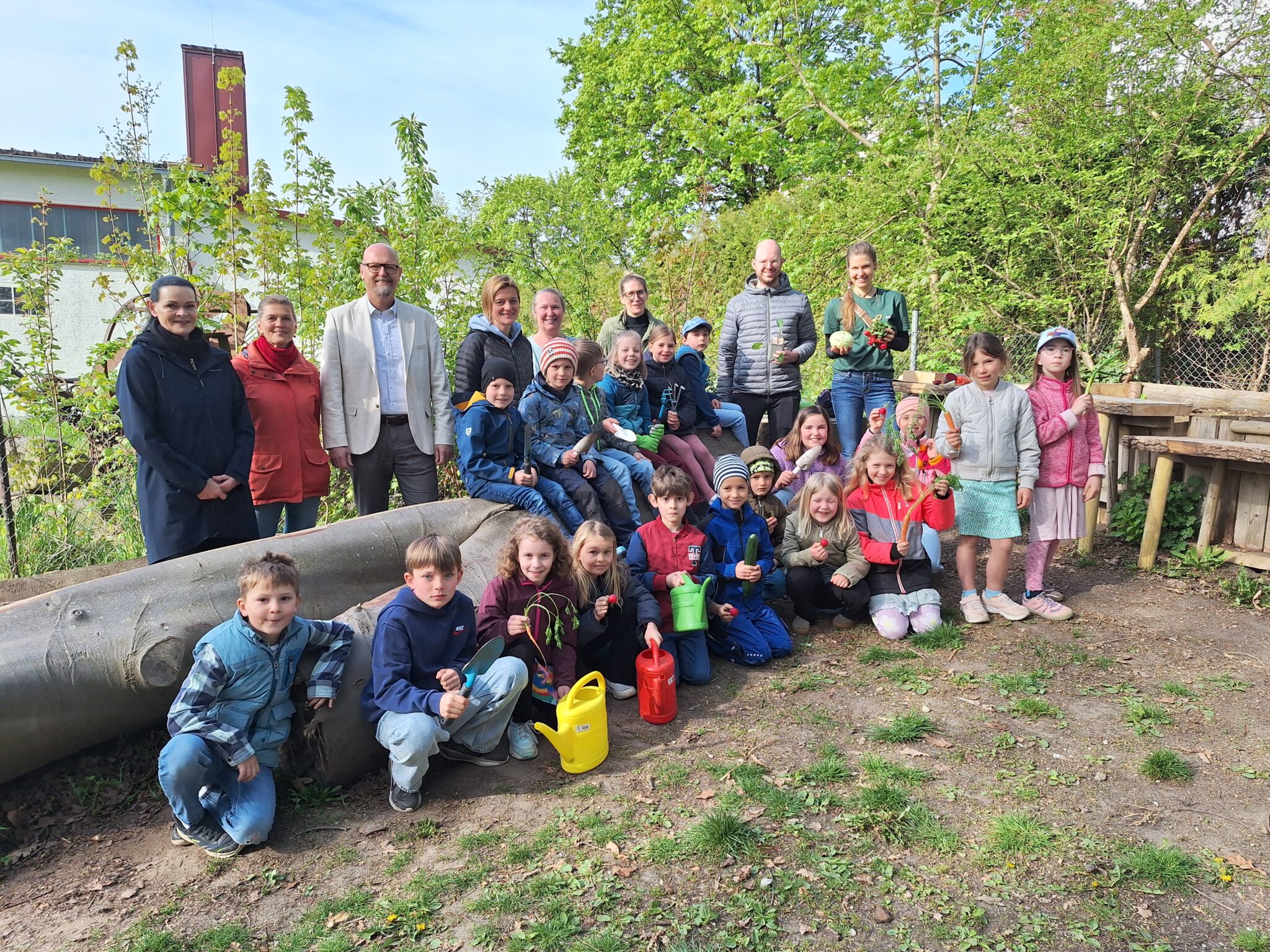 Unterricht an der frischen Luft
