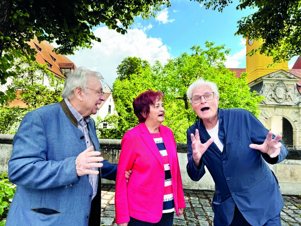 Die Initiatoren Hans (mit Gabi) Mussnig und Jean-Pol Martin verstehen sich auch nach 13 Jahren bestens.
