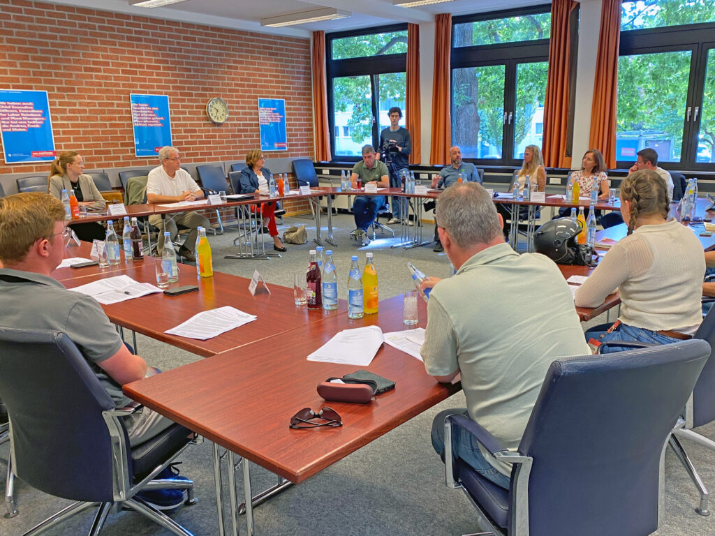 Das Mediengespräch zur Situation des Handwerks fand in den Räumen des Bildungszentrums Ingolstadt für München und Oberbayern statt. Foto: Max Foerster