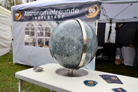 Astronomiefreunde Ingolstadt - Mond-Globus Foto: sh