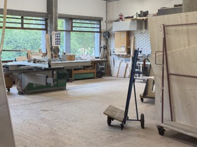 Stadttheater: Hinter den Kulissen - Schreinerei
Foto: el