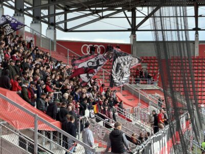 letztes Heimspiel 2026 FCI Fans Südtribüne Foto: EL