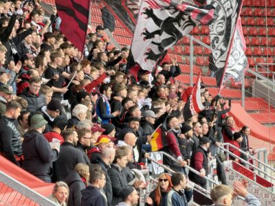 letztes Heimspiel 2026 FCI Fans Südtribüne Foto: EL