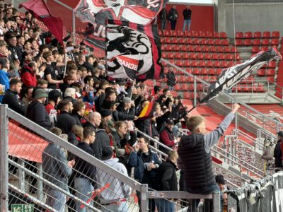 letztes Heimspiel 2026 FCI Fans Südtribüne Foto: EL