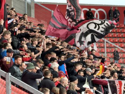 letztes Heimspiel 2026 FCI Fans Südtribüne Foto: EL