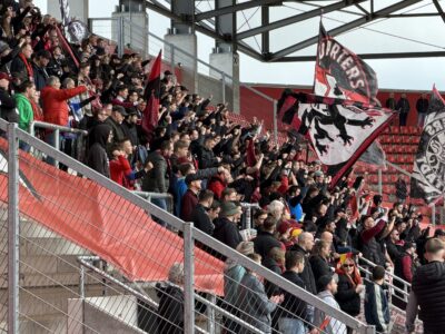 letztes Heimspiel 2026 FCI Fans Südtribüne Foto: EL