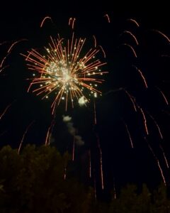 Barthelmarkt Oberstimm Volksfest Feuerwerk