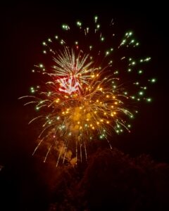 Barthelmarkt Oberstimm Volksfest Feuerwerk