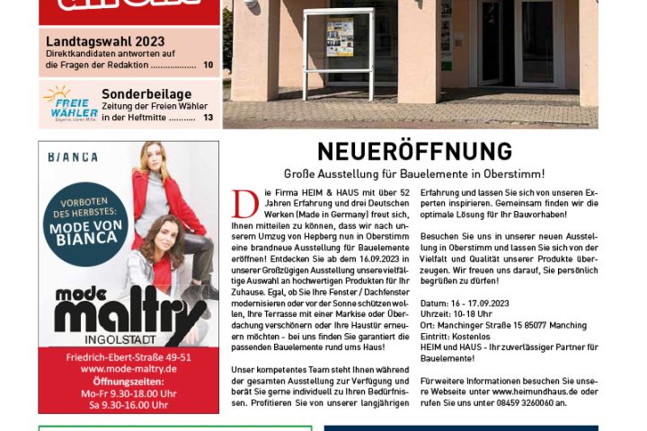 Printausgabe IN-direkt KW 35 / September 2023