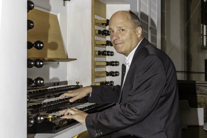Franz Hauk zum Jubiläum der Chororgel Foto: Klaus Lippe